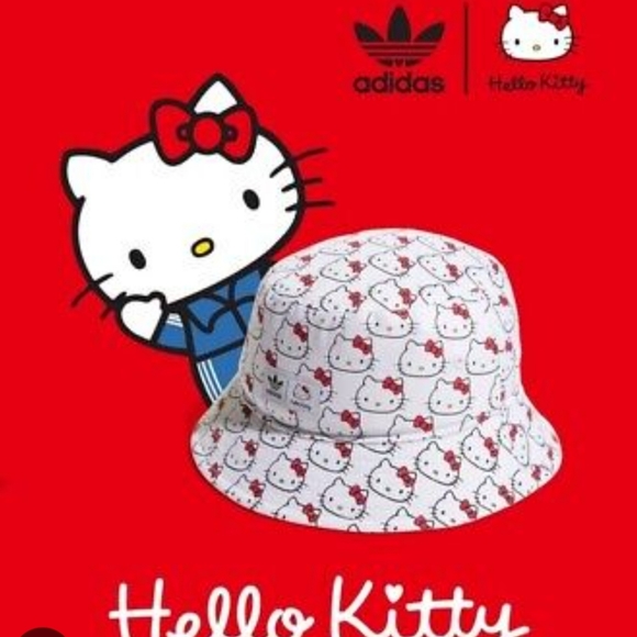 adidas Accessories Adidas X Hello Kitty Bucket Hat Osfm New Sanrio Poshmark